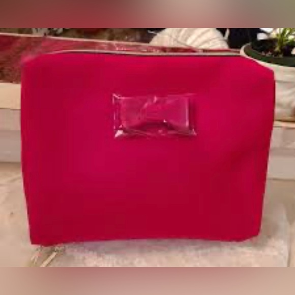 NWT ESTEE LAUDER RED VELVET COSMETICS BAG - Picture 5 of 14